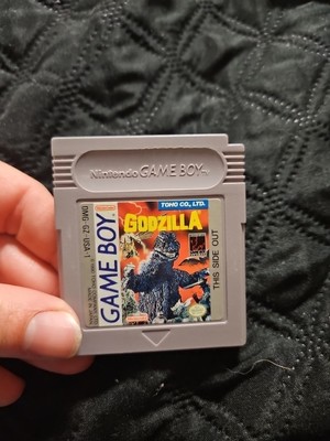 Godzilla (Nintendo Game Boy, 1990) Tested And Working Authentic --image
