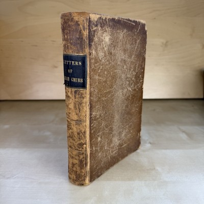 Letters of Sarah Grubb Quaker  1848 Leather bound London Printing 1800s RARE-image