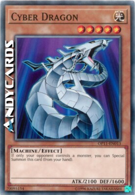 CYBER DRAGON • (Cyber Drago) • Common • OP11 EN013 • Unl • Yugioh! • ANDYCARDS-image
