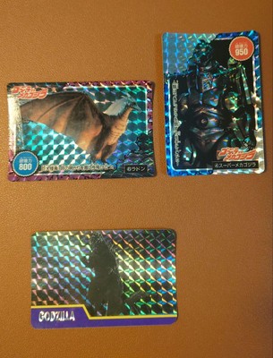 Godzilla Vs Mechagodzilla Amada PP Card Collectible Set Used-image