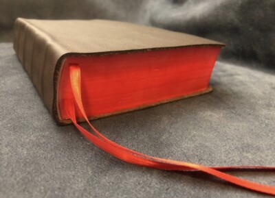 niv study bible 1984 New International Version Genuine Leather Reference-image