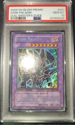 PSA 10 Gem Mint Dark Paladin 2003 Duel Master Guide Secret Rare DMG-001-image