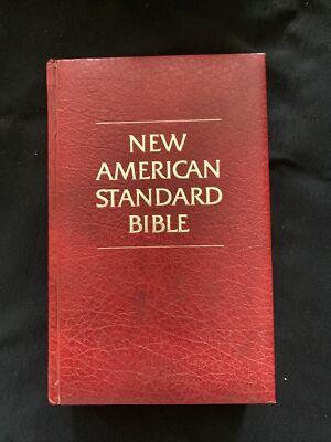 NAS Reference Edition Red Letter Leather Hardcover By Moody Press-image