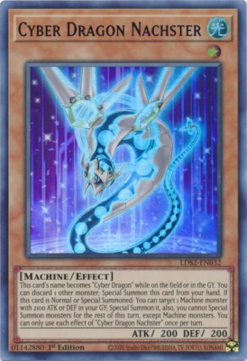 Yugioh Cyber Dragon Nachster  - 1st Edition - NM - Ultra Rare-image