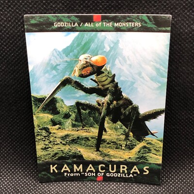 Kamacuras Godzilla Card TCG No.25 Toho Movie BANDAI 1996 1ST Japanese Japan-image