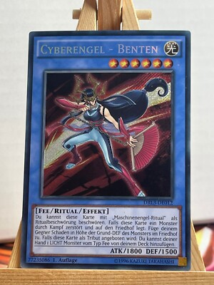 Cyber Angel - Benten DRL3-EN012 Secret Rare NM German YUGIOH-image