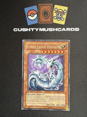 YUGIOH CYBER LASER DRAGON RARE DP04-EN003 1ST EDITION-image