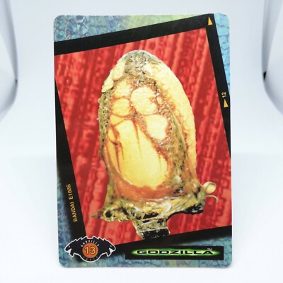 No.13 Godzilla Hollywood movie Card Japan 1998 BANDAI TOHO MADE in JAPAN TCG-image