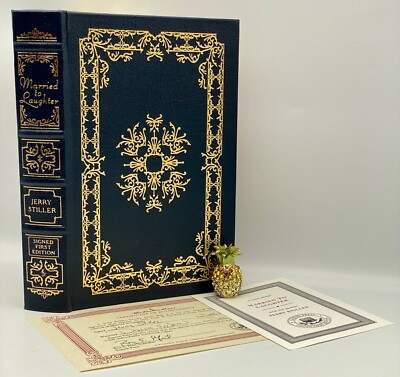 🖊SIGNED 1ST Easton Press Married to Laughter STILLER Frank Costanza SEINFELD OP-image