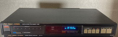 Untested Powers On Vintage Fisher FM-273 AM/FM Stereo Synthesizer Tuner-image
