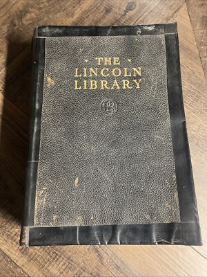 Vintage 1924 Original - The Lincoln Library of Essential Information-image