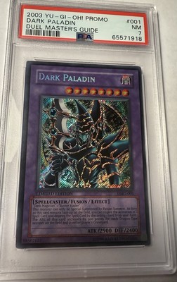 Dark Paladin DMG-001 Limited Edition PSA 7-image