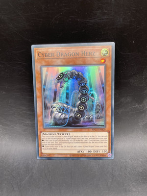 Yugioh Cyber Dragon Herz SDCS-EN009 Super Rare Holographic!-image
