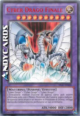 CYBER DRAGON FINAL (EX CYBER DRAGON FINAL) (End Dragon) • Rare Red DL17 IT010-image