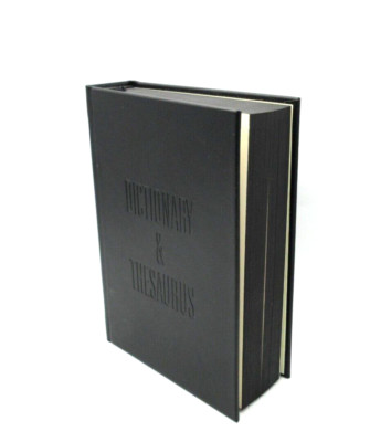 Merriam-Webster's NEW 2020 Dictionary and Thesaurus Leather Bound Hardcover BLK-image