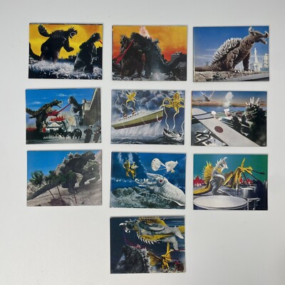 1970’s vintage Trading cards Godzilla King of the monsters cards 10 set No,05-image