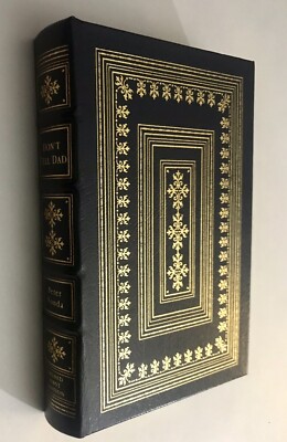 EASTON PRESS Peter Fonda DON'T TELL DAD SIGNED FIRST EDITION Leather Collector's-image