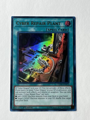 YuGiOh! Cyber Repair Plant LEDD-ENB12, Ultra Rare, 1st Edition, NM-image