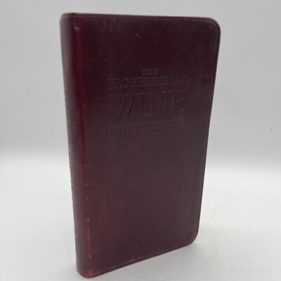 The Professional Wine Reference by Frank E. Johnson Leather Bound Book 1983-image