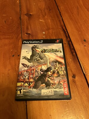 Godzilla Save The World PlayStation 2 With Manual RARE-image