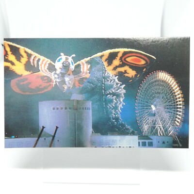 No.18 GOZILLA Card 100 Vol.1 Godzilla VS Mechagodzilla TOHO MOVIE FUTAMI JAPAN-image