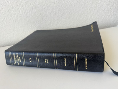 KJV Thompson Chain Reference Large Print Bible 2007 THUMB INDEXED 5th Edition-image