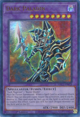 Yugioh! LP Dark Paladin - HAC1-EN018 - Ultra Rare - 1st Edition (Duel Terminal) -image