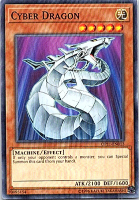 Cyber Dragon OP11-EN013 Yu-Gi-Oh! Light Play Unlimited-image