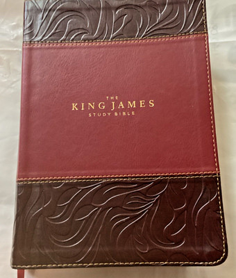 1964 Heirloom Holy Bible Master Reference Red Letter Edition KJV Family Large-image