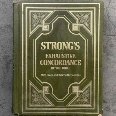 Strong's Exhaustive Concordance of the Bible with Greek Hebrew Dictionary 1979-image