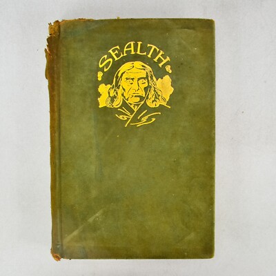 RARE 1909-1910, Leatherbound Yearbook, Broadway High School Seattle WA-image