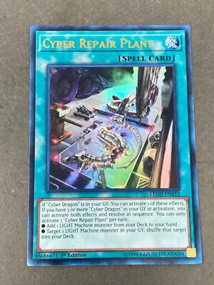 Yugioh - Cyber Repair Plant LEDD-ENB12 Ultra Rare 1st Edition-image