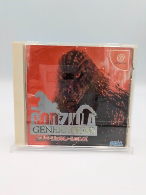 Godzilla Generations SEGA Dreamcast Japanese CIB Complete-image
