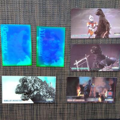 Godzilla 3D Hologram Card Set-image