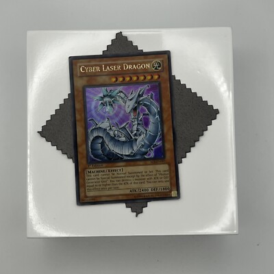 Yu-Gi-Oh! TCG Cyber Laser Dragon Shadow of Infinity SOI-EN007 1st Edition Ultra -image