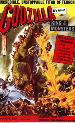 Godzilla King Of  The Monsters 11”x17” Movie Poster On Card Stock-image