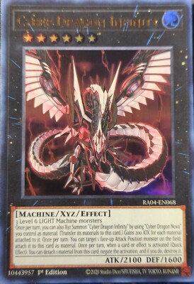 Yu Gi Oh! - Cyber Dragon Infinity - #RA04-EN068 - 1st Edition SR 2020-image