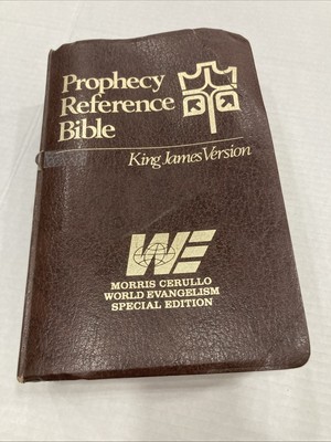 Prophecy Reference Bible KJV Morris Cerullo Special 1979 Edition-image