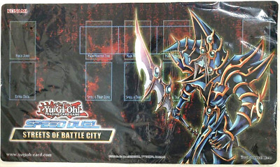 Yugioh Official Playmat Dark Paladin Speed Duel Streets of Battle City Asia NEW-image