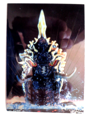 1996 JPP AMADA *GODZILLA CHROMIUM* CARD #43 BATRA RISES  NM HTF-image