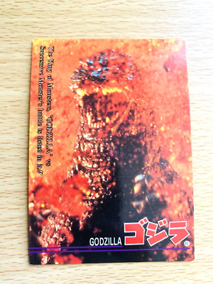 Godzilla 1995  CARD No.56 TOHO  From Japan  D-65-image