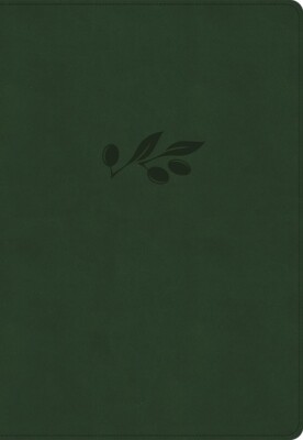 CSB Super Giant Print Reference Bible, Digital Study Edition, Olive LeatherTo...-image