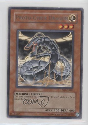 2006 Yu-Gi-Oh! - Shadow of Infinity 1st Edition Proto-Cyber Dragon 0b3-image