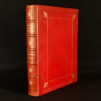 1900 Prince Charles Edward Andrew Lang Limited Edition First Edition Illustrated-image
