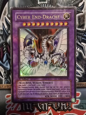 Yugioh Cyber End Dragon CRV-EN036 CRV-DE036 Ultra Rare GERMAN 1st Edition NM-image