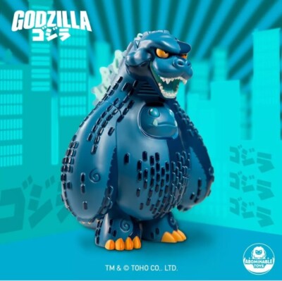 Heat Ray Godzilla Chomp Abominable Toys LE NYCC Exclusive In Hand W/Card Booklet-image