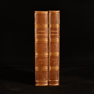 1836 2vol Reminiscences of a Literary Life; the Reverend Thos. Frognall Dibdi...-image