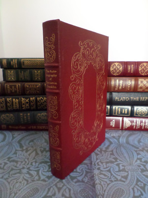 1976 The Autobiography of Benjamin Franklin Easton Press Collector's Edition-image