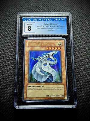 Cyber Dragon - DR04-EN015 - CGC 8 - Mint - N. American English Yu-Gi-Oh!-image
