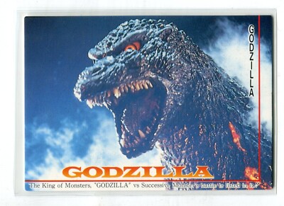 1995 Amada Godzilla King of the Monsters #91 Godzilla Newspaper 1994-image